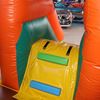 Amazone springkussen huren voor een kinderfeestje Amazone springkussen met glijbaan geschikt voor verjaardagen en kinderfeestjes