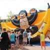 Schommelende Aap attractie