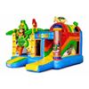 Multiplay Springkussen Hawaii huren bij Happy Rent Tropisch Multiplay Springkussen Hawaii met glijbaan huren bij Happy Rent â vrolijk springkussen voor kinderen en feesten