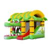 Multiplay Springkussen Krokodil met grote bek huren bij Happy Rent – vrolijk springplezier voor kinderen