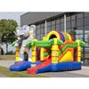 Kleurrijk Multiplay Springkussen met olifant thema, ideaal voor kinderfeesten en evenementen