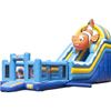 Mega Nemo Slide + Jump huren in Gemert – opblaasbare glijbaan met springkussen en 3D-clownvis