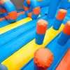 Springgedeelte met obstakels van de Mega Nemo Slide + Jump – springkussen huren Gemert Brabant