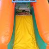 Springkussen met glijbaan huren in Heerlen Glijbaan van het Amazone springkussen voor kinderfeestjes en evenementen