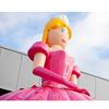 Huur een kleurrijk springkussen prinses Barbie bij Happy Rent