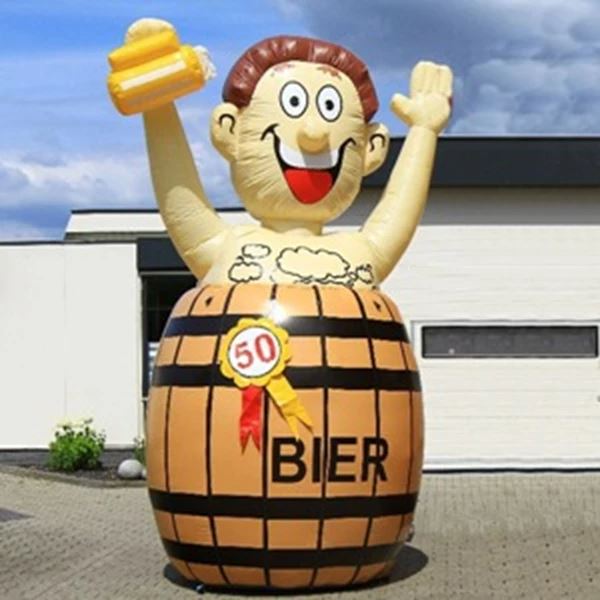 Abraham pop vat Abraham Pop op Vat 3 m Hoog