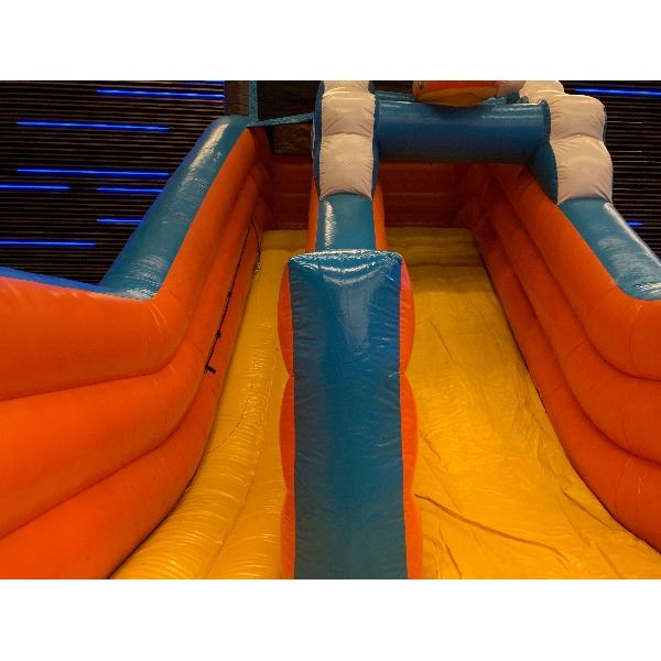 Surf Slide opblaasbare glijbaan met beach thema – direct te koop