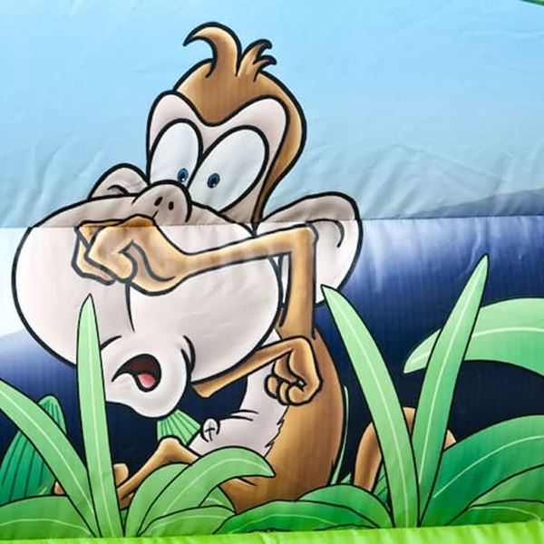 Opblaasbare klimtoren jungle huren in Roermond – Happy Rent attractieverhuur Limburg