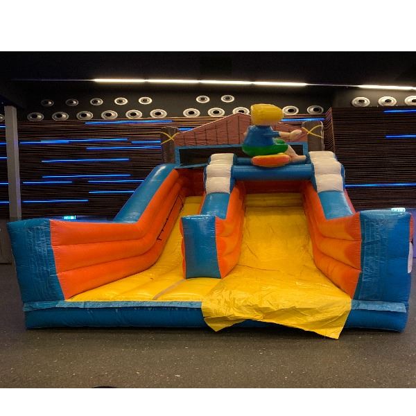 Surf Slide opblaasbare glijbaan met beach thema – direct te koop