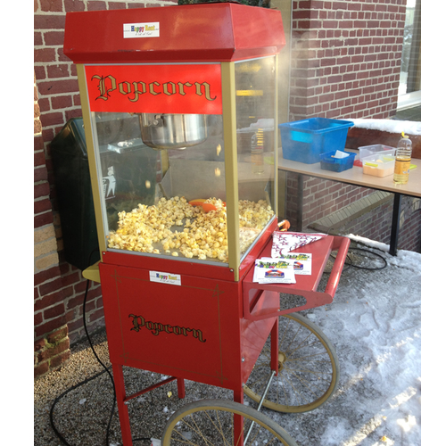 Popcornmachine Huren Happy Verhuur - Nostalgische Popcorn Machine