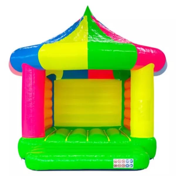 Fluor Carrousel springkussen 6×5,5m overdekt huren – Happy Rent Maastricht, Roermond en Liessel